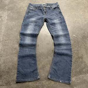 No Boundaries Y2K Faded Low Rise Bootcut Y2K Stretch Jeans Size 11